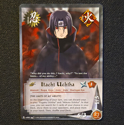 Naruto ccg us061 itachi - #us061,